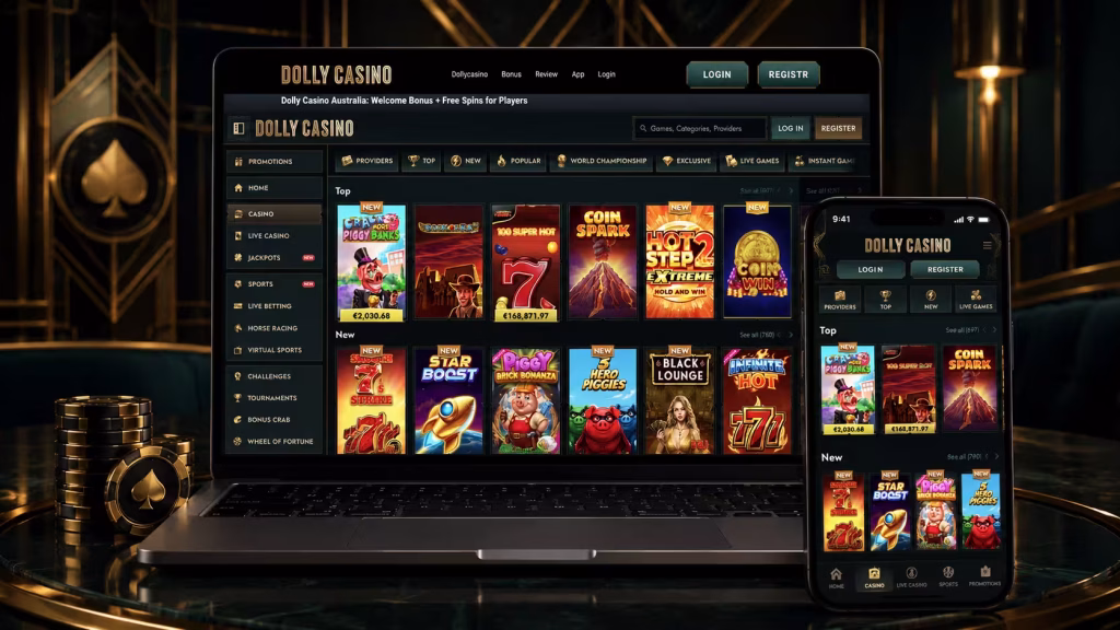 dolly casino app